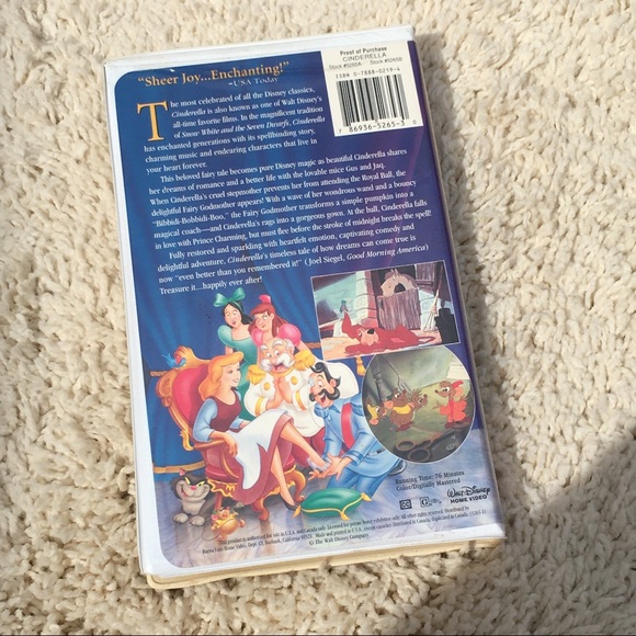 Cinderella-VHS - Picture 2 of 3